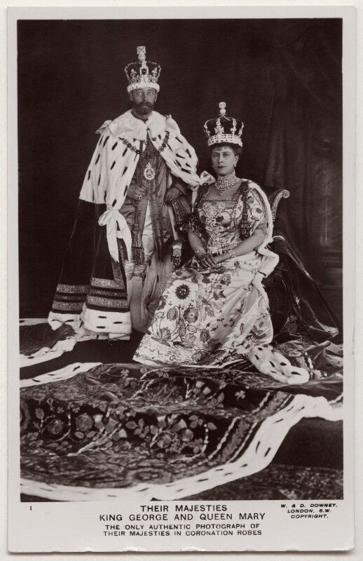 King george v; queen mary npg x138845