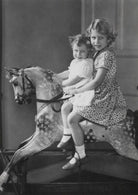 Princess Margaret; Queen Elizabeth II NPG x87180