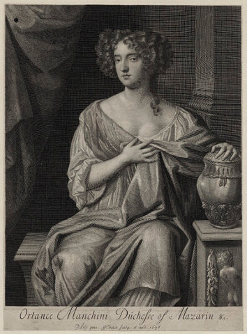 Hortense Mancini, Duchess of Mazarin NPG D30663