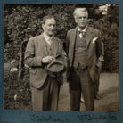 Walter de la Mare; W.B. Yeats NPG Ax143162