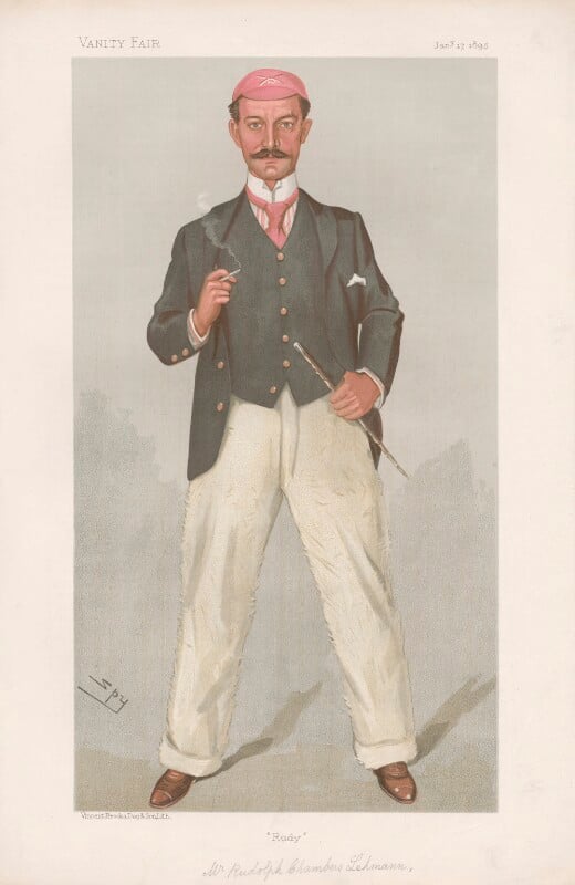 Rudolph chambers lehmann ('men of the day. no. 610.') npg d44734