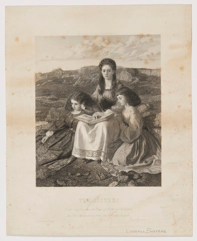 'The Sisters' (Edith Mary Liddell; Ina Liddell; Alice Liddell) NPG D37329