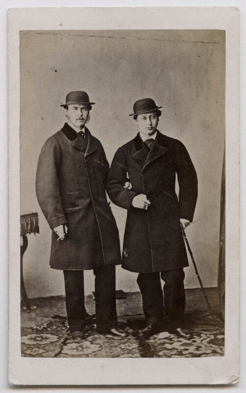 Louis iv, grand duke of hesse; king edward vii npg x136868