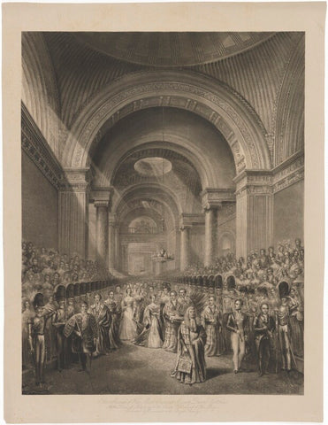 Queen Victoria opening her first Parliament NPG D33616