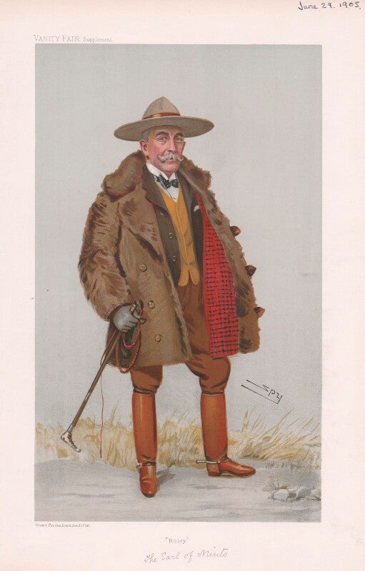 Gilbert john elliot murray kynynmound, 4th earl of minto ('men of the day. no. 960. "roley"') npg d45281