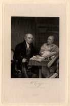 The Revd. W. Carey, D.D. and his Brahmin Pundit (William Carey; Mritunjaya) NPG D2180