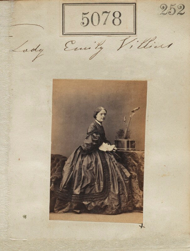 Emily theresa (née villiers), lady ampthill npg ax55083