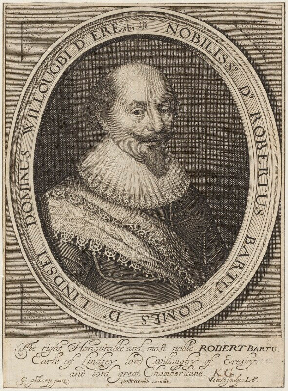 Robert bertie, 1st earl of lindsey npg d18806