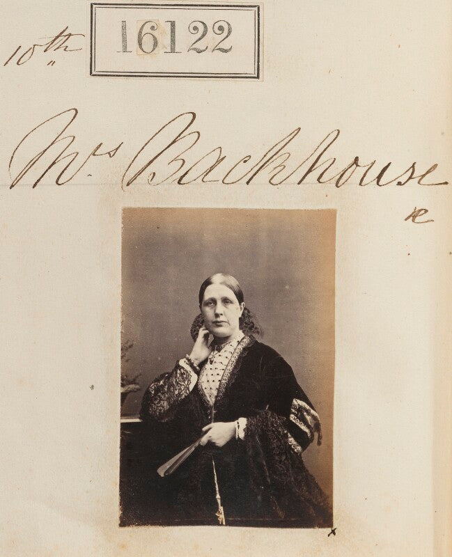 Mrs backhouse npg ax64042
