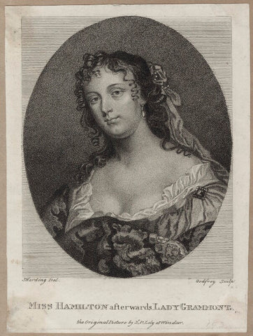 Elizabeth Hamilton, Countess de Gramont NPG D30648