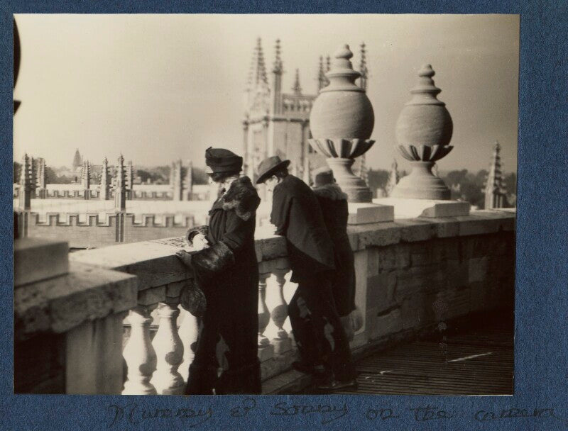 Mummy and sonny on the camera' (lady ottoline morrell; william cavendish bentinck, 7th duke of portland) npg ax141958