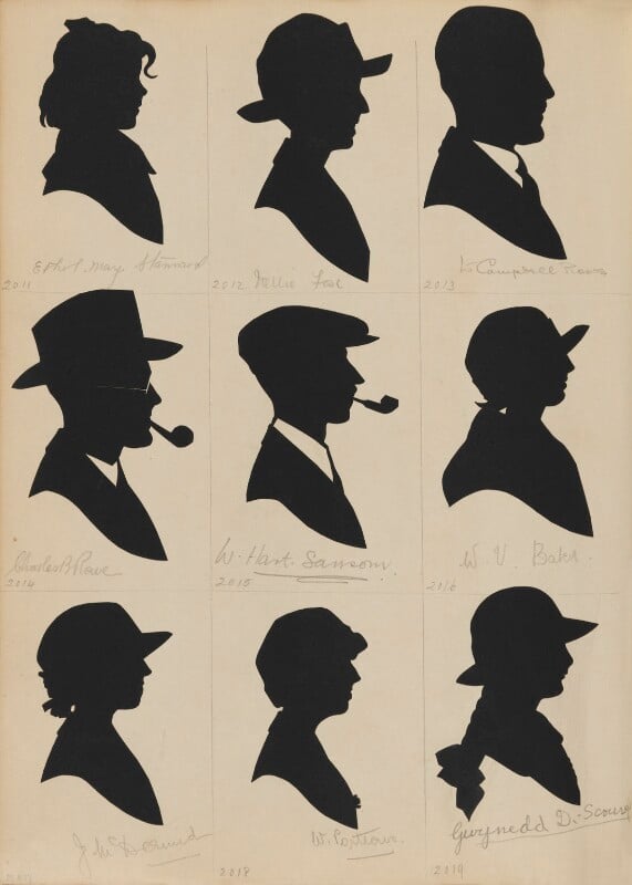 Tourists on the west pier, brighton (includes e.m. stannard; nellie foal; l. campbell rowe; charles b. rowe) npg d46475