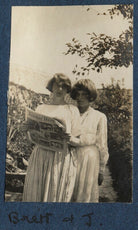 Dorothy Brett; Julian Vinogradoff (née Morrell) NPG Ax140702