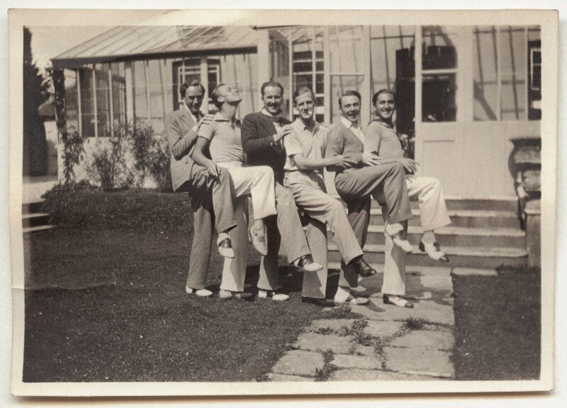 Budge fraser; eliot hodgkin; guy osborn; arthur jeffress and friends npg x47332
