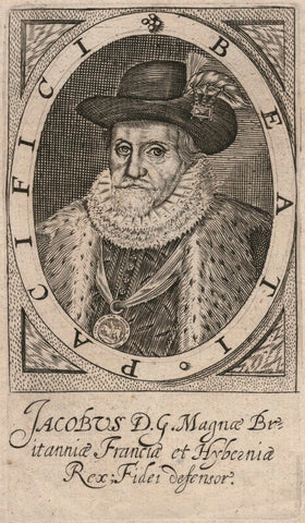 King James I of England and VI of Scotland NPG D18197