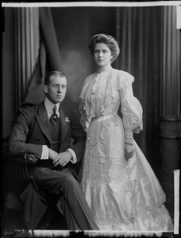 Princess Alice of Greece and Denmark; Prince Andrew of Greece NPG x81590