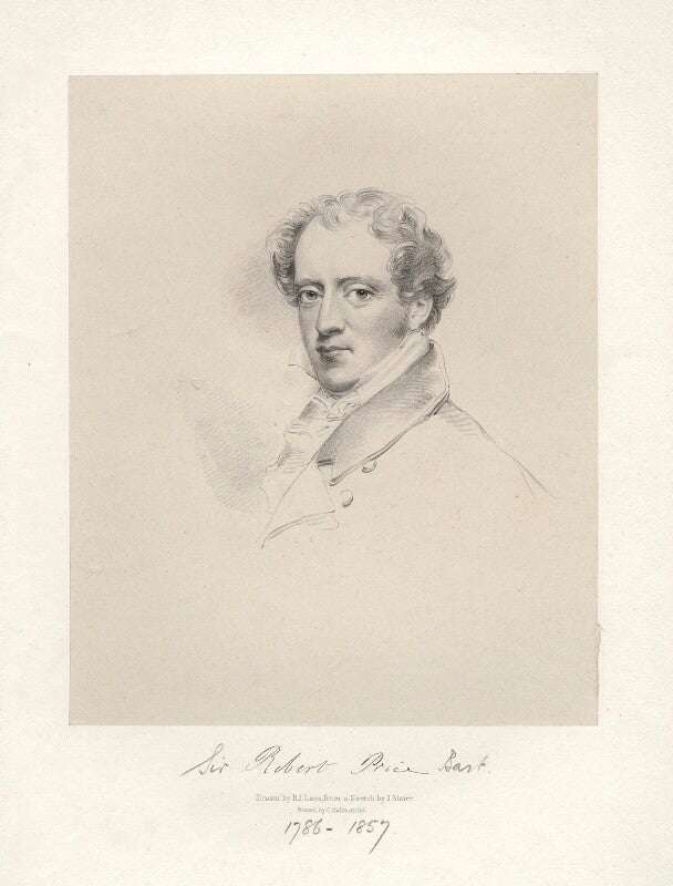 Sir robert price, bt npg d20587
