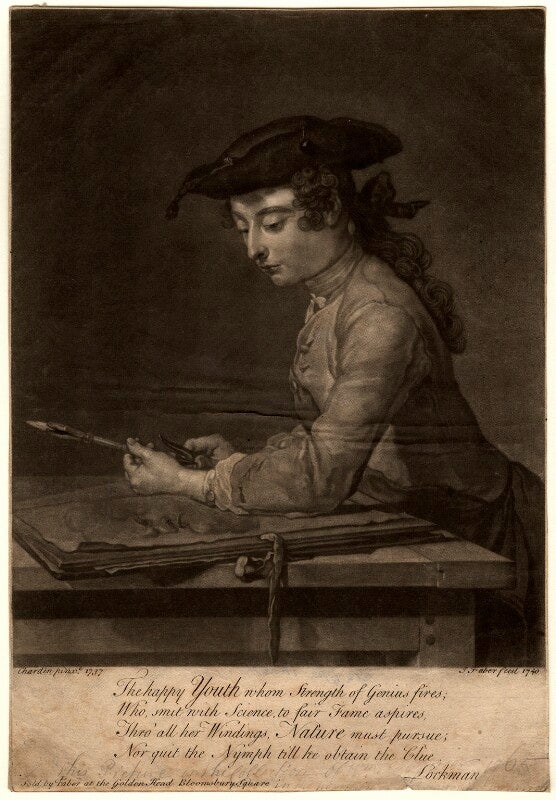 Pierre jean baptiste chardin npg d9288