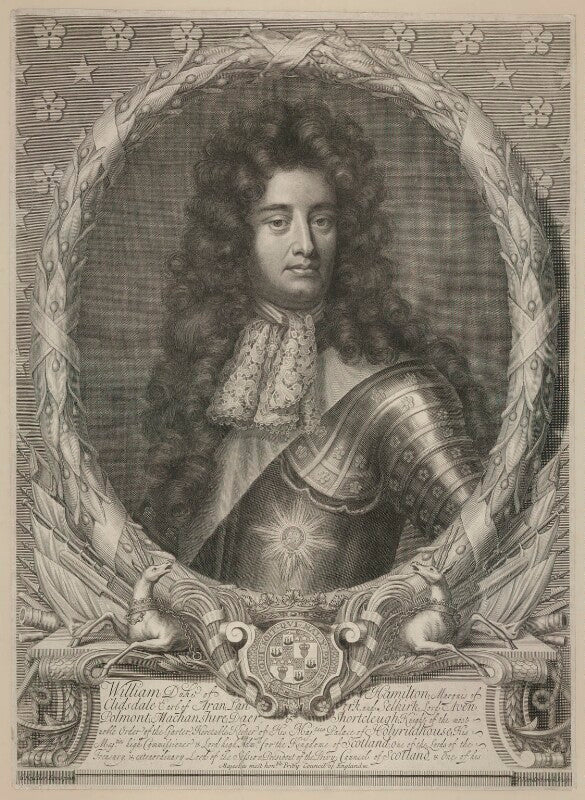 William hamilton, 3rd duke of hamilton npg d35260