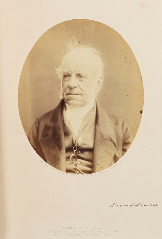 Henry petty fitzmaurice, 3rd marquess of lansdowne npg ax7909