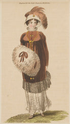 Walking dress, March 1805 NPG D47491