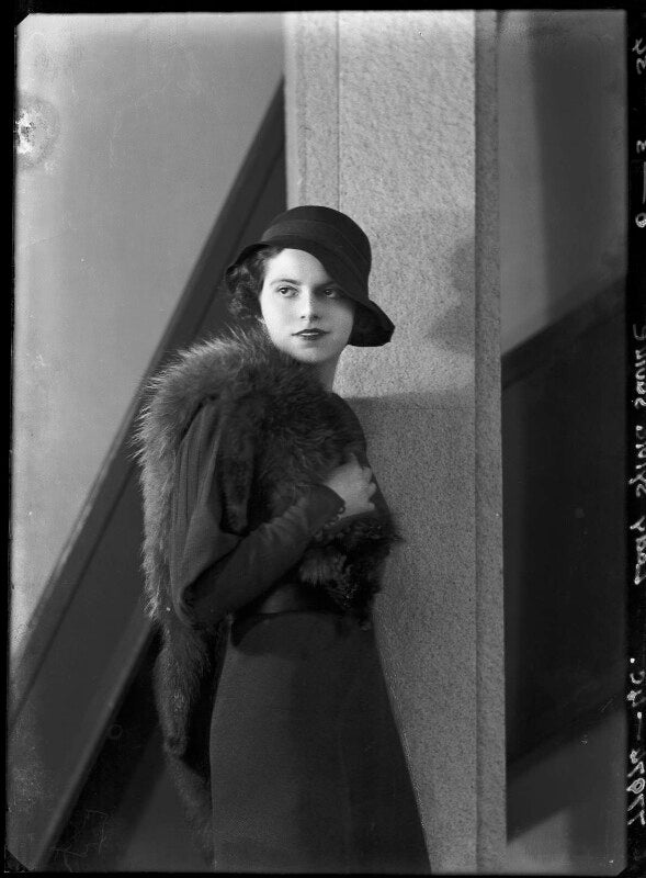 Lady (mary elspeth) sylvia bertodano (née savile) npg x104894