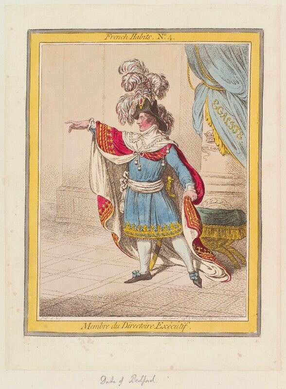 Francis russell, 5th duke of bedford ('membre du directoire exécutif') npg d12638