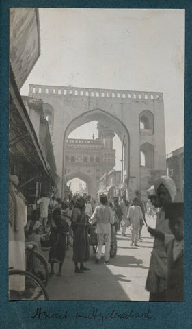 'A street in Hyderadad' NPG Ax143747