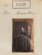 Miss Hamilton NPG Ax56204