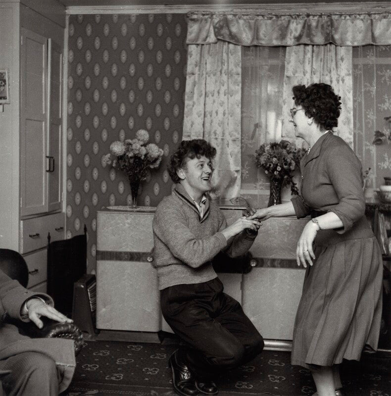 Wee willie harris with his mother npg x136329