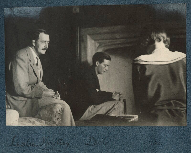 L.p. hartley; bob gathorne hardy; julian vinogradoff (née morrell) npg ax142026