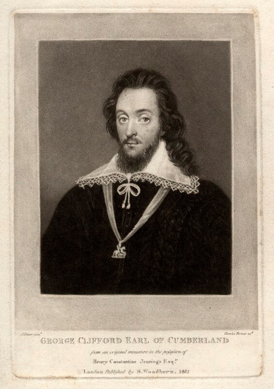 George clifford, 3rd earl of cumberland npg d1608
