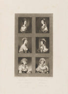 Isabella, Countess of Sefton; Charlotte Mordaunt; Maria, Duchess of Gloucester; Henrietta, Lady Morris; Elizabeth, Duchess of Devonshire; Lavinia, Countess Spencer NPG D15278