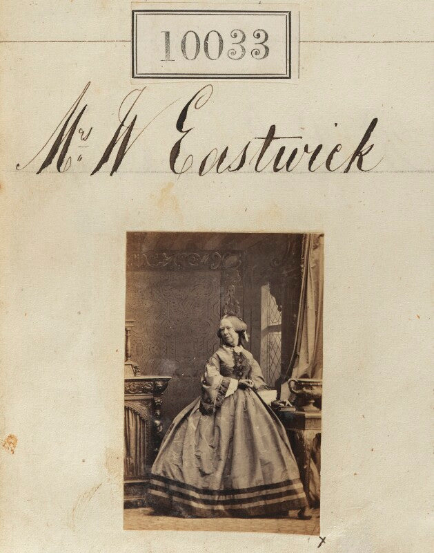 Mary ann heywood eastwick (née cotes) npg ax59747