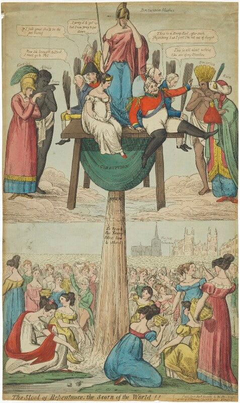 'the stool of repentance; the scorn of the world!!' npg d48677