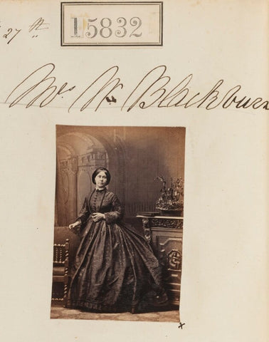 Mrs W. Blackburn NPG Ax63762