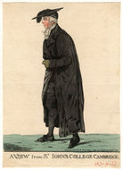 James Wood ('A view from St John's College, Cambridge') NPG D13466