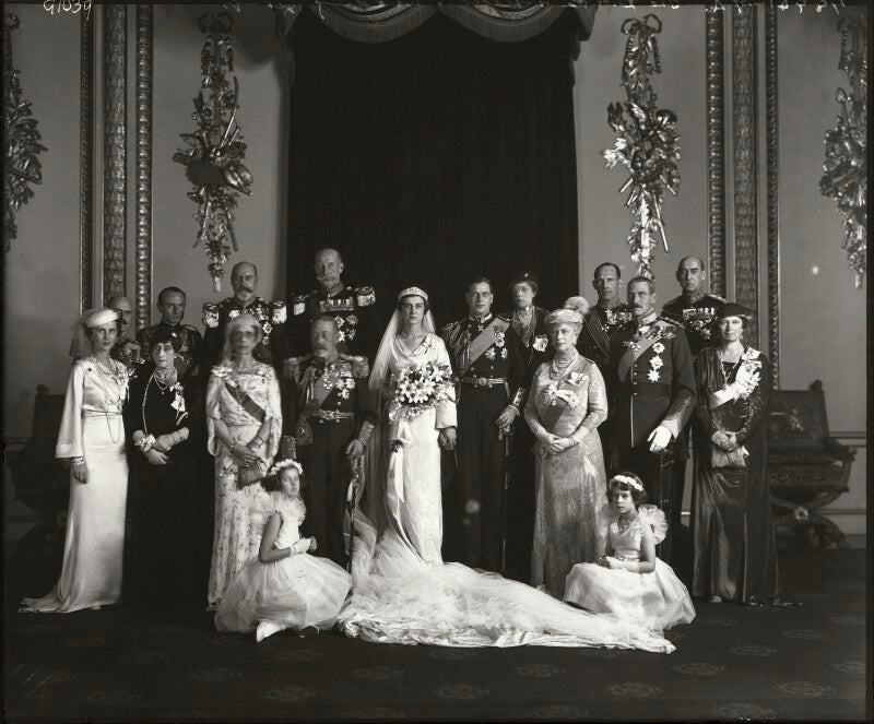 Royal group including george v and queen mary npg x95792