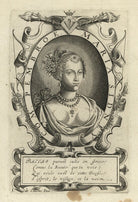 Unknown woman engraved as Mary Herbert, Countess of Pembroke NPG D5493