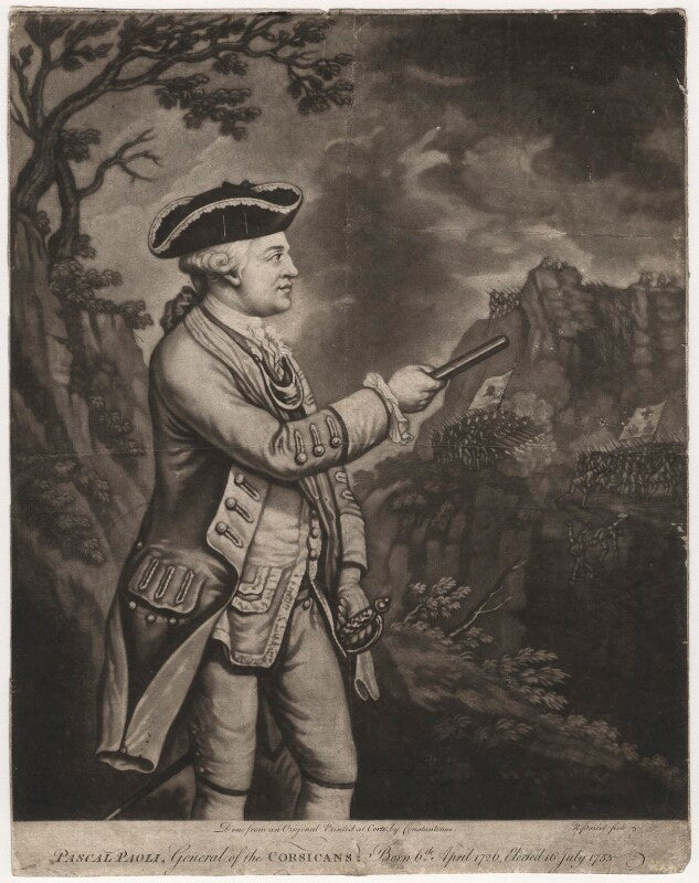 (filippo antonio) pasquale paoli npg d3802