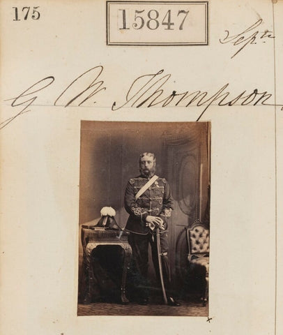 Mr G.W. Thompson NPG Ax63777