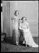 Lady Violet Georgiana Powell (née Pakenham); Lady Janet Egidia Crichton-Stuart (née Montgomerie) NPG x150527