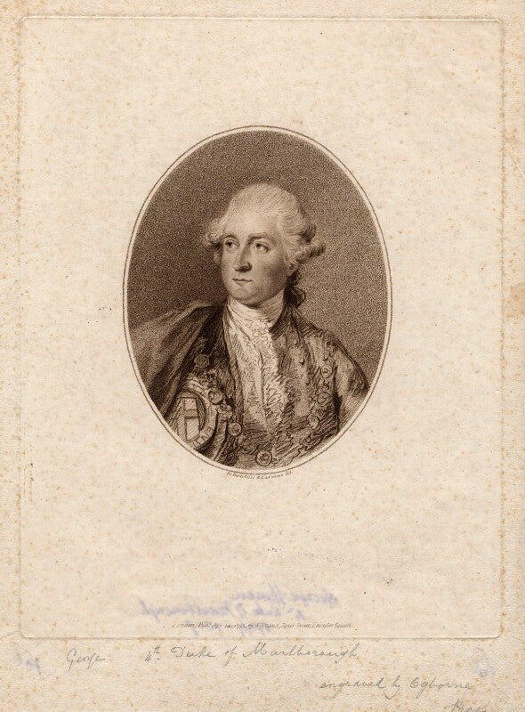 George spencer, 4th duke of marlborough npg d5214