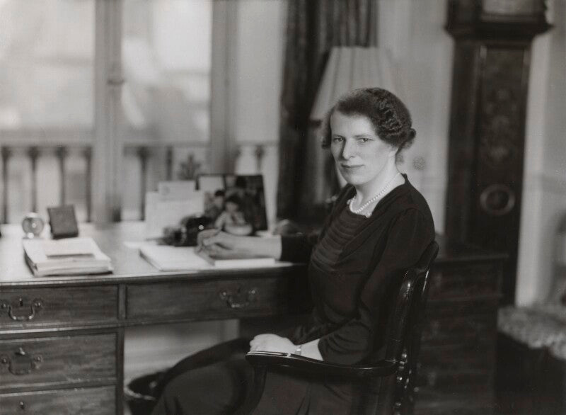 Katharine elliot (née tennant), baroness elliot of harwood npg x84139