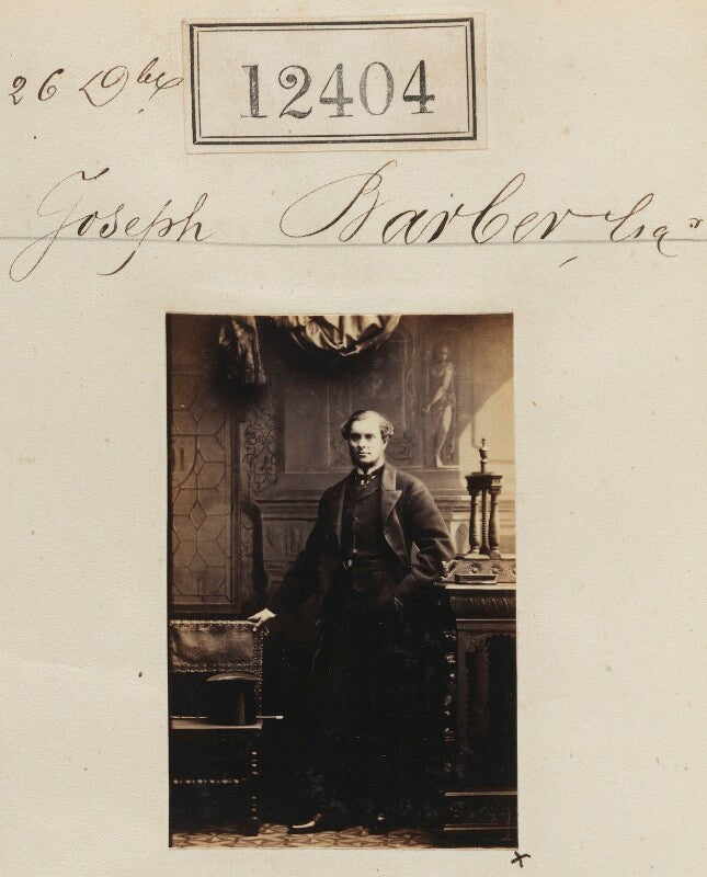 Joseph barber npg ax62053
