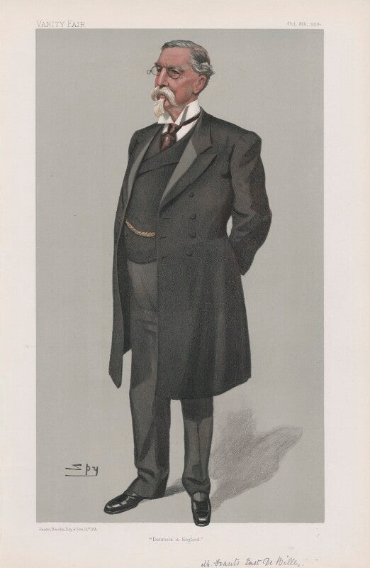 Frants ernst de bille ('men of the day. no. 895. "the danish minister"') npg d45191