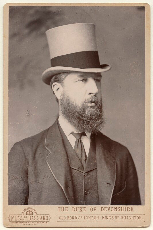 Spencer compton cavendish, 8th duke of devonshire npg x12548