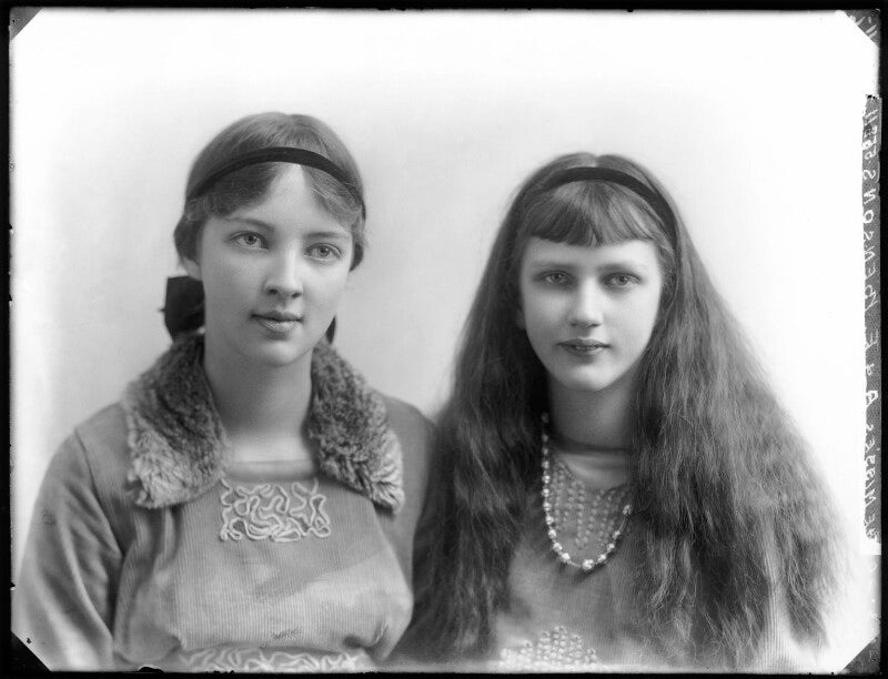 Antonia mary (née benson), viscountess radcliffe; hon. eleanor theodora roby benson npg x120349