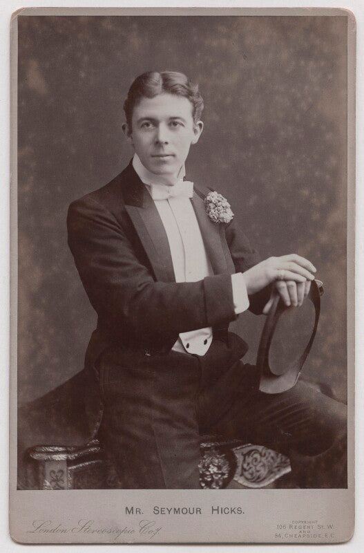 Sir (edward) seymour hicks npg x193196