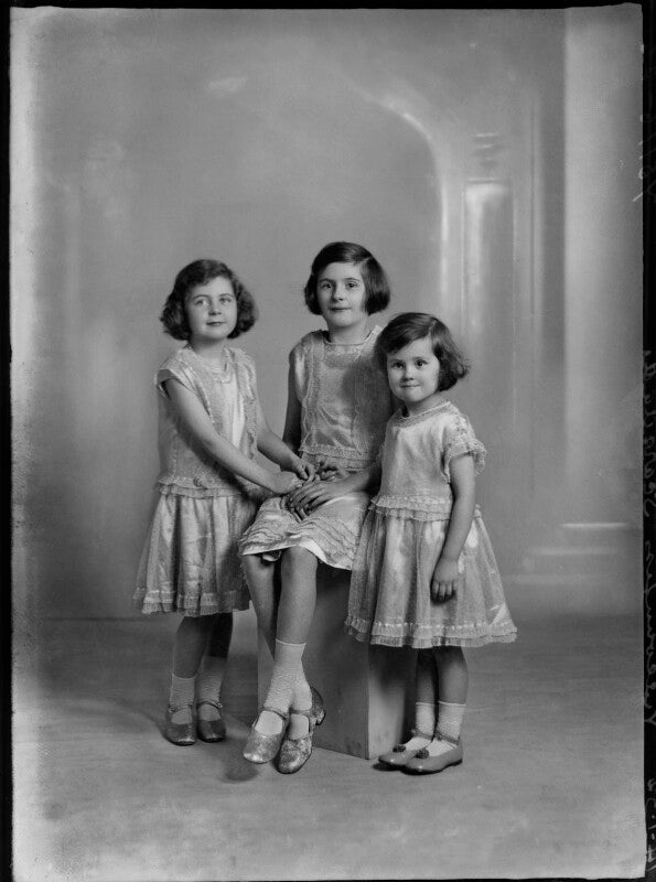 Hon. gloria mary bearman (née curzon); hon. anne mildred willson (née curzon); hon. juliana eveline roberts (née curzon) npg x153567